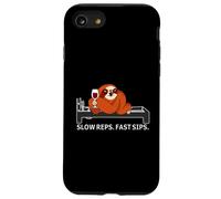 Custodia per iPhone SE (2020) / 7/8 Pilates vino Reformer Pilates con bradipo