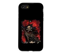 Custodia per iPhone SE (2020) / 7/8 Pirate Ship Dark Gothic Skull Crossbones Pirates Rise