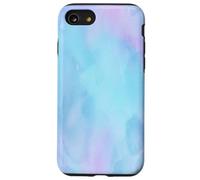 Custodia per iPhone SE (2020) / 7/8 Pittura ad acquerello blu rosa giardino splendido design