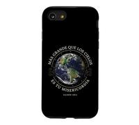 Custodia per iPhone SE (2020) / 7/8 Più grande dei cieli è la tua misericordia Salmo cristiano 108:4