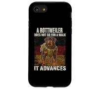 Custodia per iPhone SE (2020) / 7/8 Porta cane con motivo Rotweiler T Gassi Rotweiler Gassi