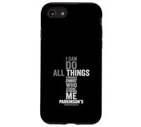 Custodia per iPhone SE (2020) / 7/8 Posso fare tutte le cose attraverso la croce di Cristo Parkinson