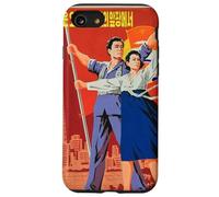 Custodia per iPhone SE (2020) / 7/8 Poster di propaganda della Corea del Nord, divertente