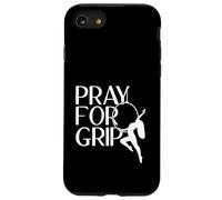 Custodia per iPhone SE (2020) / 7/8 Pray For Grip - Cerchio divertente per aereo, regalo per yoga aereo