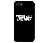Custodia per iPhone SE (2020) / 7/8 Pretend I'm a Lavanda Lazy Halloween Costume Party