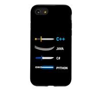 Custodia per iPhone SE (2020) / 7/8 Programmatore Arma Detto Plus Plus Java Sharp Python