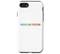 Custodia per iPhone SE (2020) / 7/8 Progress Not Perfection Motivational Quote Inspire Mindset