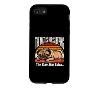 Custodia per iPhone SE (2020) / 7/8 Pug il tappetino è per dormire la ra extra