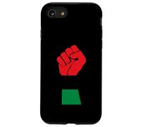 Custodia per iPhone SE (2020) / 7/8 Pugno nero Africa Pugno Nero