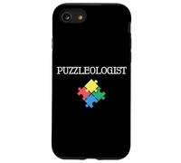 Custodia per iPhone SE (2020) / 7/8 Puzzleologo Jigsaw Puzzle Amante Uomini Donne Bambini Puzzle