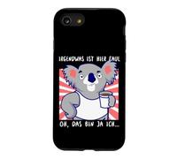 Custodia per iPhone SE (2020) / 7/8 Qualcosa qui è pigro divertente Koala colleghi ufficio