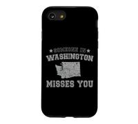 Custodia per iPhone SE (2020) / 7/8 Qualcuno a Washington ti manca Vintage State