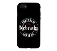 Custodia per iPhone SE (2020) / 7/8 Qualcuno In Nebraska ama Mi Grunge Stato Retrò