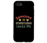 Custodia per iPhone SE (2020) / 7/8 Qualcuno in Pennsylvania mi ama Retro Stati Uniti d'America