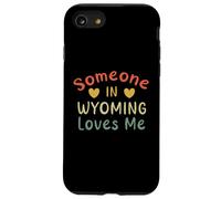 Custodia per iPhone SE (2020) / 7/8 Qualcuno nel Wyoming mi ama Retro Stati Uniti d'America