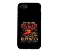 Custodia per iPhone SE (2020) / 7/8 Quando il fiume rosso scorre prendere la strada sterrata