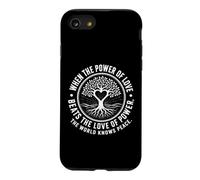 Custodia per iPhone SE (2020) / 7/8 Quando il potere dell'amore batte l'amore del potere Albero della pace