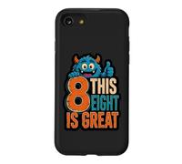 Custodia per iPhone SE (2020) / 7/8 Questo otto è un grande mostro vibrazioni di compleanno