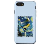 Custodia per iPhone SE (2020) / 7/8 Racchetta Padel Notte Stellata Van Gogh Padel Player