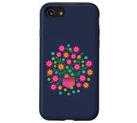 Custodia per iPhone SE (2020) / 7/8 Rainbow In My Pocket - Fiori botanici estivi luminosi
