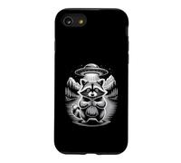 Custodia per iPhone SE (2020) / 7/8 Rapimento Alieno Procione UFO Montagna