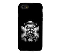 Custodia per iPhone SE (2020) / 7/8 Rapimento Alieno Procione UFO Montagna