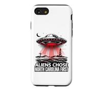 Custodia per iPhone SE (2020) / 7/8 Rapimento di alieni UFO nella Carolina del Nord