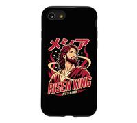 Custodia per iPhone SE (2020) / 7/8 Re Risorto Messia Cristiano Anime Manga Gesù Fede Arte