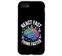 Custodia per iPhone SE (2020) / 7/8 React Fast Think Più Veloce Science Brain Design
