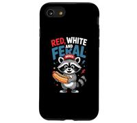 Custodia per iPhone SE (2020) / 7/8 Red White And Feral T