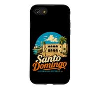 Custodia per iPhone SE (2020) / 7/8 Regalo di viaggio vintage Santo Domingo Repubblica Dominicana