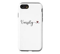 Custodia per iPhone SE (2020) / 7/8 Regalo tipografico scritto a mano carino cuore Varsity