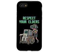 Custodia per iPhone SE (2020) / 7/8 Respect Your Elders Retro Computer Gamer Boy Funny VR Gaming