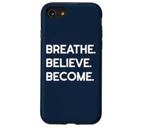 Custodia per iPhone SE (2020) / 7/8 Respira. Credere. Diventare.