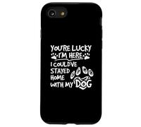 Custodia per iPhone SE (2020) / 7/8 Resta a casa con il mio cane