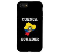 Custodia per iPhone SE (2020) / 7/8 Retro Cuenca Ecuador Distressed Ecuador Bandiera Ecuador