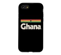 Custodia per iPhone SE (2020) / 7/8 Retro Ghana Bandiera Ghana Africa