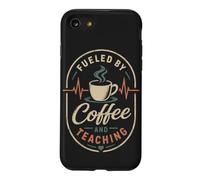 Custodia per iPhone SE (2020) / 7/8 Retro Insegnante Caffè Aula Mattina Umorismo