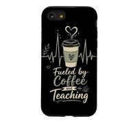 Custodia per iPhone SE (2020) / 7/8 Retro Insegnante Caffè Mattina Classe Umorismo
