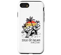 Custodia per iPhone SE (2020) / 7/8 Retro Isola delle Palme Sea Turtle Preservation S.C. Loggerhead