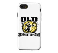 Custodia per iPhone SE (2020) / 7/8 Retro Padel: La Vecchia Racchetta "schmetterhand" Hero Padel