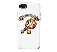 Custodia per iPhone SE (2020) / 7/8 Retro Padel Old Schmetterhand - Padel Dad