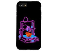 Custodia per iPhone SE (2020) / 7/8 Retro Stampante 3D Maker Opere d'arte