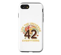Custodia per iPhone SE (2020) / 7/8 Retro Vintage Life L'universo E Tutto Non Panico