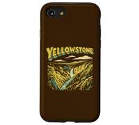 Custodia per iPhone SE (2020) / 7/8 Retro Yellowstone National Park Vintage Style Classic