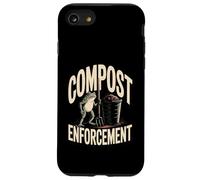 Custodia per iPhone SE (2020) / 7/8 Riciclaggio del giardino di applicazione del compost di rana