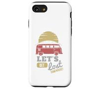 Custodia per iPhone SE (2020) / 7/8 Road Trip Bus Tramonto Avventura Lets Get Lost Somewhere