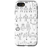 Custodia per iPhone SE (2020) / 7/8 Robot Cartoon