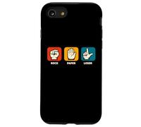 Custodia per iPhone SE (2020) / 7/8 Rock Paper Loser Sarcasm Divertente perdente da uomo