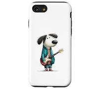Custodia per iPhone SE (2020) / 7/8 Rockstar Dog Musicista Chitarra Elettrica